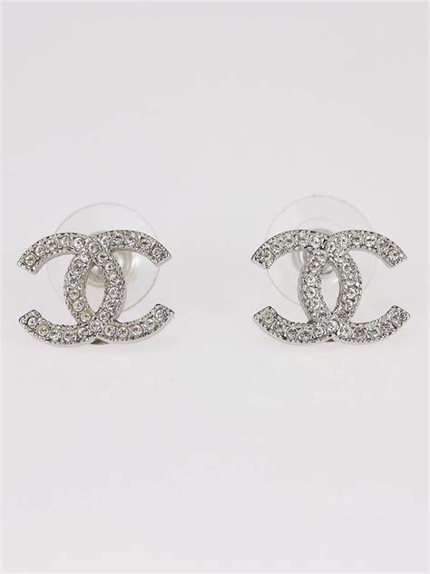 chanel style earings|chanel swarovski earrings.